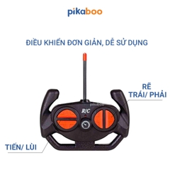 Siêu xe điều khiển địa hình Pikaboo, thiết kế xe chạy bằng pin sạc, kiểu dáng siêu xe xịn xò bắt mắt