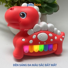 Đồ chơi đàn piano khủng long cao cấp Pikaboo, âm thanh vui nhộn, chất liệu nhựa an toàn cho bé