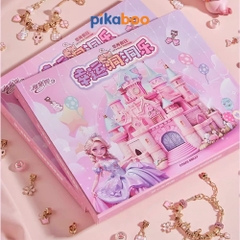 Hạt làm vòng tay Pikaboo, đồ chơi DIY cho bé tự sáng tạo hạt xâu vòng thành kiểu dáng yêu thích