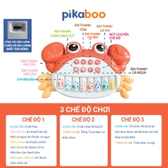 Đàn piano cho bé Pikaboo cao cấp, âm thanh chất lượng, đèn led sáng nhấp nháy, nhiều chế độ
