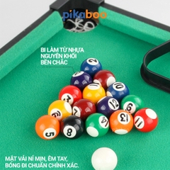 Đồ chơi thể thao bàn bi a Pikaboo mini cho bé chất cao cấp an toàn giúp bé vận động phát triển