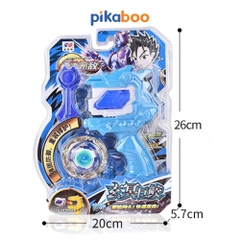 Đồ chơi con quay vô cực đại chiến Pikaboo, chất liệu nhựa kết hợp kim loại cao cấp an toàn bền đẹp