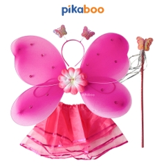 Đồ chơi trung thu cánh tiên Pikaboo xinh xắn cho bé gái chất liệu vải hoạ tiết và màu sắc sinh động