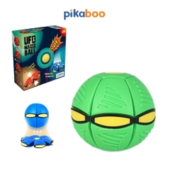 Đồ chơi bóng nảy ma thuật Pikaboo, biến hình thành đĩa bay có đèn led giúp bé vui chơi sáng tạo