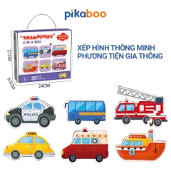 Tranh ghép hình cho bé Pikaboo, giúp con phát triển sớm năng lực quan sát và tư duy sáng tạo