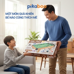 Đồ chơi thể thao bàn bi a Pikaboo mini cho bé chất cao cấp an toàn giúp bé vận động phát triển