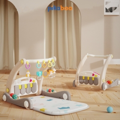 Đồ chơi thảm nhạc  2 trong 1 thảm nhạc kết hợp xe đẩy tập đi Pikaboo