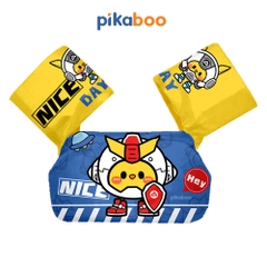 Phao bơi liền thân cho bé Pikaboo kiểu dáng đẹp, chất liệu cao cấp dai bền, hoạ tiết in hình sắc nét