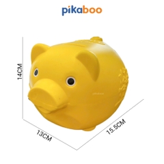 Đồ chơi lợn tiết kiệm cho bé Pikaboo, chất liệu nhựa Việt Nhật cao cấp, đa dạng màu sắc kích thước