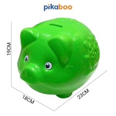 Đồ chơi lợn tiết kiệm cho bé Pikaboo, chất liệu nhựa Việt Nhật cao cấp, đa dạng màu sắc kích thước