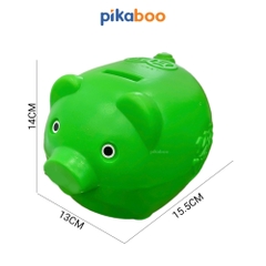 Đồ chơi lợn tiết kiệm cho bé Pikaboo, chất liệu nhựa Việt Nhật cao cấp, đa dạng màu sắc kích thước