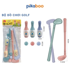 Túi bowling vui chơi thể thao cho bé Pikaboo