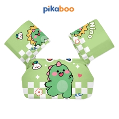 Phao bơi liền thân cho bé Pikaboo kiểu dáng đẹp, chất liệu cao cấp dai bền, hoạ tiết in hình sắc nét
