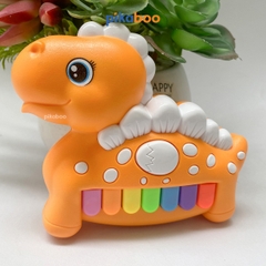 Đồ chơi đàn piano khủng long cao cấp Pikaboo, âm thanh vui nhộn, chất liệu nhựa an toàn cho bé