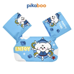 Phao bơi liền thân cho bé Pikaboo kiểu dáng đẹp, chất liệu cao cấp dai bền, hoạ tiết in hình sắc nét