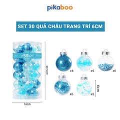 Set đồ trang trí quả châu Pikaboo cho mùa Giáng Sinh