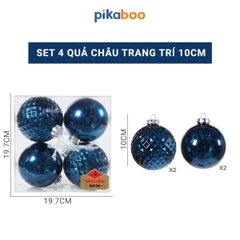 Set đồ trang trí quả châu Pikaboo cho mùa Giáng Sinh