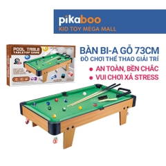 Đồ chơi thể thao bàn bi a Pikaboo mini cho bé chất cao cấp an toàn giúp bé vận động phát triển