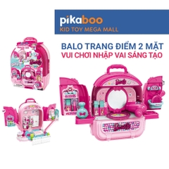 Đồ chơi trang điểm Pikaboo cho bé vui chơi nhập vai sáng tạo, chất liệu nhựa an toàn