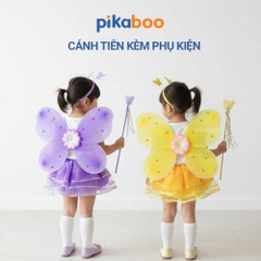 Đồ chơi cánh tiên cho bé gái Pikaboo, kiểu dáng cánh bướm và bông hoa xinh xắn, màu sắc đẹp