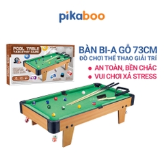 Đồ chơi thể thao bàn bi a Pikaboo mini cho bé chất cao cấp an toàn giúp bé vận động phát triển