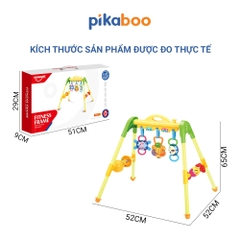Kệ xúc xắc chữ A cao cấp Pikaboo, giúp bé phát triển đa giác quan, chất liệu nhựa cao cấp an toàn
