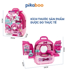 Đồ chơi trang điểm Pikaboo cho bé vui chơi nhập vai sáng tạo, chất liệu nhựa an toàn