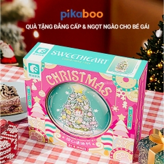 Đồ chơi lắp ráp xếp hình Hộp nhạc cây Thông Noel Pikaboo