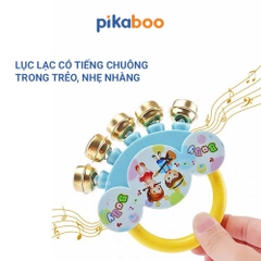 Đồ chơi bộ trống kèn cho bé Pikaboo, bộ trống đa dạng có mẫu kèm xúc xắc lục lạc và kèn