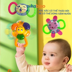 Kệ xúc xắc chữ A cao cấp Pikaboo, giúp bé phát triển đa giác quan, chất liệu nhựa cao cấp an toàn