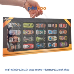Ô tô chạy đà cho bé Pikaboo, chất liệu hợp kim cao cấp đa dạng các kiểu dáng siêu xe cho bé lựa chọn