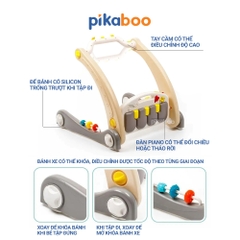 Đồ chơi thảm nhạc  2 trong 1 thảm nhạc kết hợp xe đẩy tập đi Pikaboo