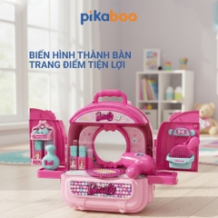 Đồ chơi trang điểm Pikaboo cho bé vui chơi nhập vai sáng tạo, chất liệu nhựa an toàn