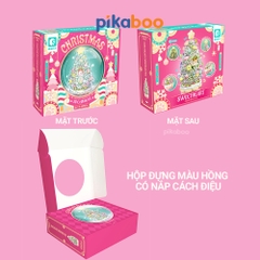 Đồ chơi lắp ráp xếp hình Hộp nhạc cây Thông Noel Pikaboo