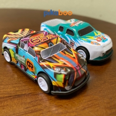 Ô tô chạy đà cho bé Pikaboo, chất liệu hợp kim cao cấp đa dạng các kiểu dáng siêu xe cho bé lựa chọn