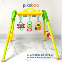 Kệ xúc xắc chữ A cao cấp Pikaboo, giúp bé phát triển đa giác quan, chất liệu nhựa cao cấp an toàn