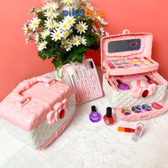 Bộ trang điểm thật cho bé gái an toàn Pikaboo chất liệu trang điểm thật, dễ dàng rửa sạch với nước