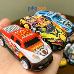 Ô tô chạy đà cho bé Pikaboo, chất liệu hợp kim cao cấp đa dạng các kiểu dáng siêu xe cho bé lựa chọn