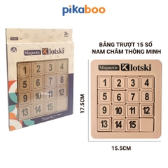 Bảng trượt số thông minh gắn nam châm Klotski