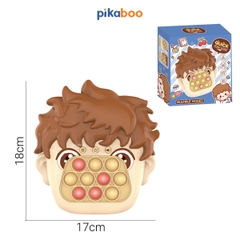 Pop it điện tử Pikaboo Đồ chơi máy chơi game bản mới bấm nút theo đèn nhạc với 4 giúp luyện phản xạ