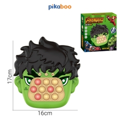 Pop it điện tử Pikaboo Đồ chơi máy chơi game bản mới bấm nút theo đèn nhạc với 4 giúp luyện phản xạ