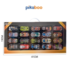 Ô tô chạy đà cho bé Pikaboo, chất liệu hợp kim cao cấp đa dạng các kiểu dáng siêu xe cho bé lựa chọn