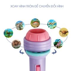 Đèn pin chiếu hình 24 hình ngộ nghĩnh đáng yêu