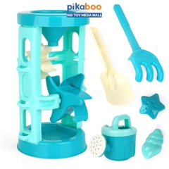 Đồ chơi xúc cát đi biển cho bé Pikaboo cao cấp làm từ nhựa ABS an toàn chắc chắn màu sắc đa dạng