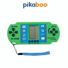 Máy game cầm tay Brick Game Pikaboo nút bấm mượt mà màn hình rõ nét khổ ngang giúp cầm tay tiện lợi
