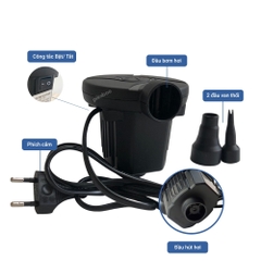 Bơm điện phao bơi Pikaboo hai chiều hút thổi bơm phao bể bơi tiện lợi nhanh chóng