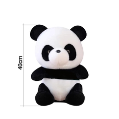 Gấu bông gấu trúc Panda Pikaboo gấu trúc nhồi bông tinh khiết cao cấp, lông mềm mịn co dãn 4 chiều