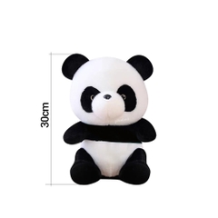 Gấu bông gấu trúc Panda Pikaboo gấu trúc nhồi bông tinh khiết cao cấp, lông mềm mịn co dãn 4 chiều
