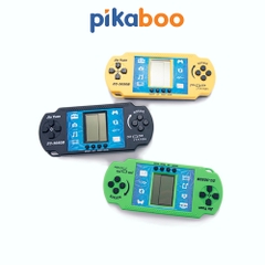 Máy game cầm tay Brick Game Pikaboo nút bấm mượt mà màn hình rõ nét khổ ngang giúp cầm tay tiện lợi