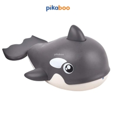 Đồ chơi cá heo phun nước nhà tắm Pikaboo, họa tiết bắt mắt, chất liệu silicone mềm dẻo an toàn